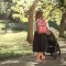 PETITE&MARS Batoh přebalovací na kočárek Jack - série Catchthemoment Dusty Rose
