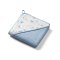 BABYONO Handtuch mit Kapuze Frottee blau 100x100 cm