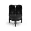 THULE Carrinho de passeio para irmãos Urban Glide Double Preto/Preto conjunto XL