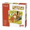 Goki Lesene kocke Pravljice 9 kosov