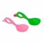 První dětská lžička I can spoon - tmavě zelená a tmavě růžová
