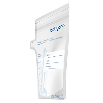 BABYONO Worki na mleko matki 180 ml 30 szt