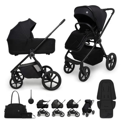 MUUVO Kombikinderwagen Muuvo One 2v1 Negro