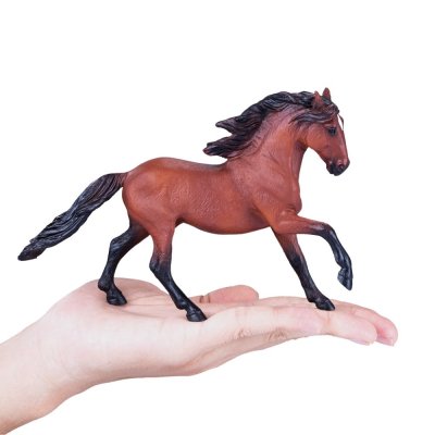 Mojo Caballo Lusitano marrón