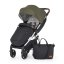 PETITE&MARS Sports stroller Royal2 Silver Mature Olive + PETITE&MARS bag Jibot FREE