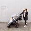 VALCO BABY Количка за близнаци Snap Ultra Duo Tailor Made Grey Marle + чанта PETITE&MARS Jibot