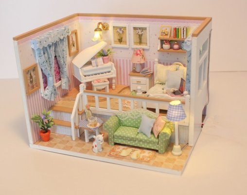 2Kids Toys miniatura da casa de bonecas Lar dos teus sonhos