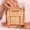 EscapeWelt Puzzle di legno Casa del Drago
