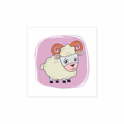 Dino Cubes d'images en bois Animaux 4 cubes