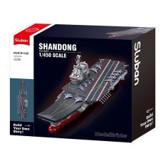 Sluban Model Bricks M38-B1189 Porte-avions Shandong