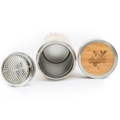 Vakuum termos boca za čaj sa sitom od nehrđajućeg čelika, 360 ml