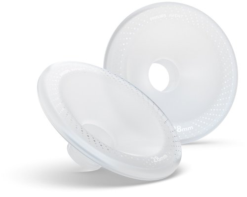 Philips AVENT Hands-Free Brustschalenaufsätze L, Silikoneinlagen