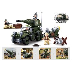 Sluban WWII M38-B0678B 4w1 Jeep Patrolowy