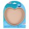 CANPOL BABIES Silicone plate with suction cup Heart beige