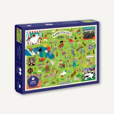 Chronicle Books Puzzel Konijnenkunde 1000 stukjes