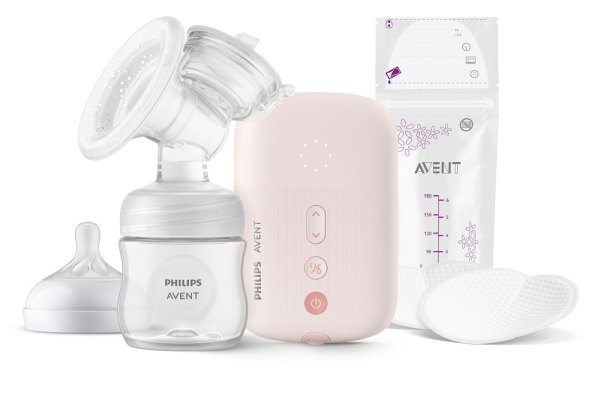 Philips AVENT Elektrische Milchpumpe SCF395/31+Geschenk
