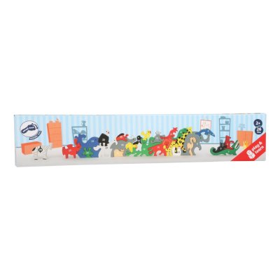 small foot Holztiere mit Buchstaben und Zahlen