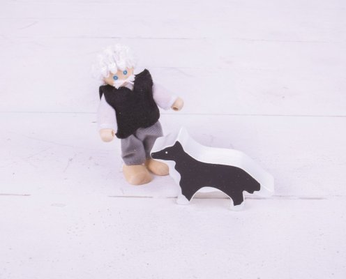 Bigjigs Toys Puppenhaus-Familien-Set
