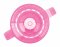 NUBY Taza Tritan no fluida 360° con asas, 6 m+ rosa