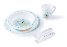 CANPOL BABIES Plastic cutlery set Cute Animals bear