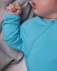 Enveloppe de corps pour bébé, turquoise