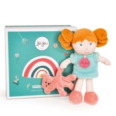 Doudou Jolijou Poupée Miss Mint 21 cm