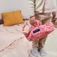 Doudou Jolijou Poupée Marylou dans un sac 20 cm