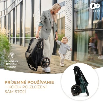 KINDERKRAFT SELECT Sportkinderwagen Mitzy Jade Green