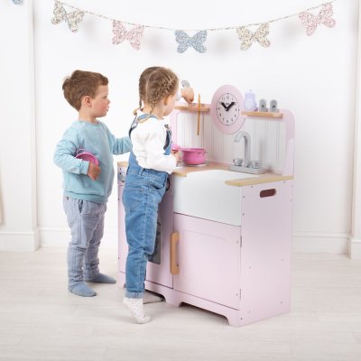 Tidlo Holz Country Küche rosa