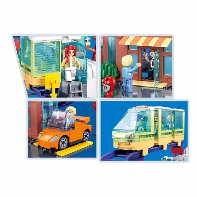 Sluban Metropolis M38-B1262 Magasin de véhicules électriques