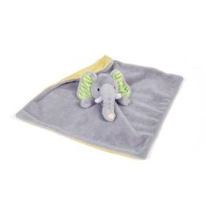 Bigjigs Toys Plüsch Schmusetuch Elefant