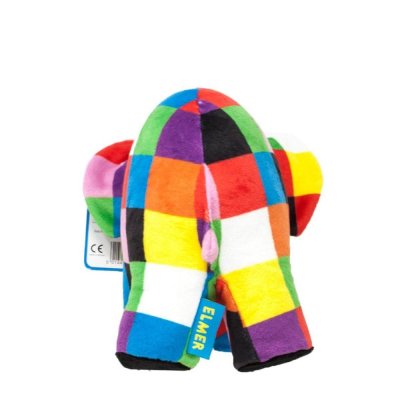 Rainbow Plush toy elephant Elmer
