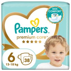 PAMPERS Premium Care Pieluszki jednorazowe 6 (13 kg+) 38 szt