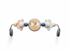 BABYBJÖRN Zabawka do łóżeczka Googly Eyes Pastel - drewniana