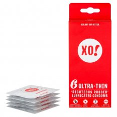 Natural latex condom Ultra thin 6 pcs