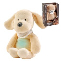 NATTOU Plush musical lullaby with light and cry sensor 4 in 1 Sleepy Dog Vanilla 0m+