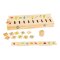 small foot Drewniany sorter motoryczny edukacyjny