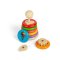 Bigjigs Toys Formen auf Stäbe stecken