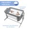 CHICCO Kinderbett Next2Me Magic Evo – Grey Mist