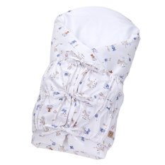 Zavinovačka šnurovacia pevná chrbát ANGEL - Outlast® - krémová farma