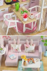 2Kids Toys Miniature Dollhouse Villa First Love