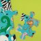 Mudpuppy Jumbo Puzzle Tiere aus aller Welt 25 Teile