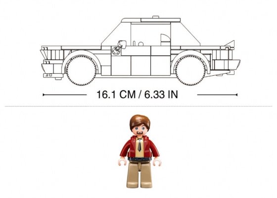 Sluban Model Bricks M38-B1126 Voiture classique 2002