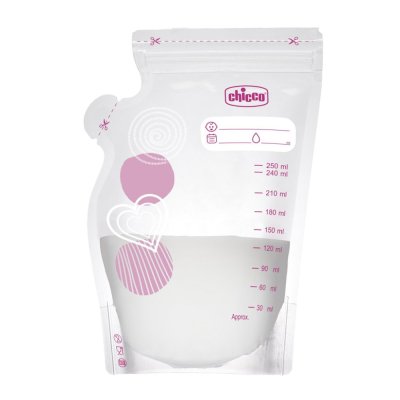 CHICCO Worki na mleko matki 250 ml 30 szt