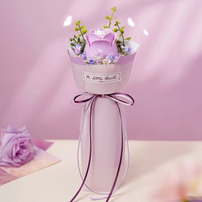 RoboTime 3D Puzzle Violette Rose