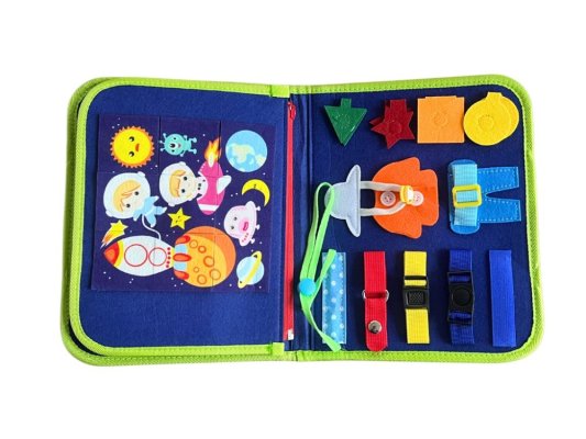 2Kids Toys Senzorična busy knjiga Dinozavri 4