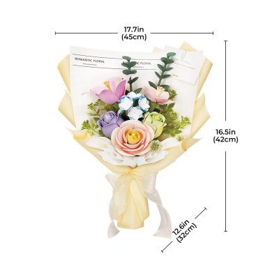 Puzzle 3D RoboTime Bouquet de printemps