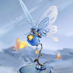 Puzzle 3D mécanique RoboTime Papillon bleu