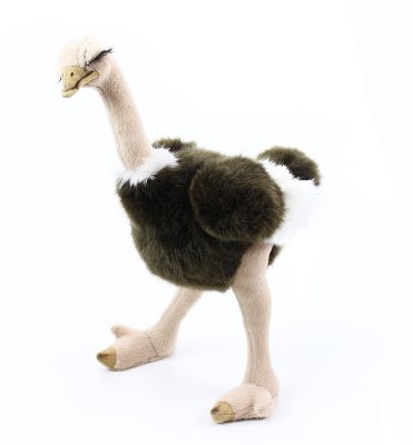 Rappa Autruche en peluche Emeu 32 cm