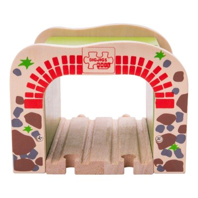 Bigjigs Rail Túnel Ferroviário Duplo